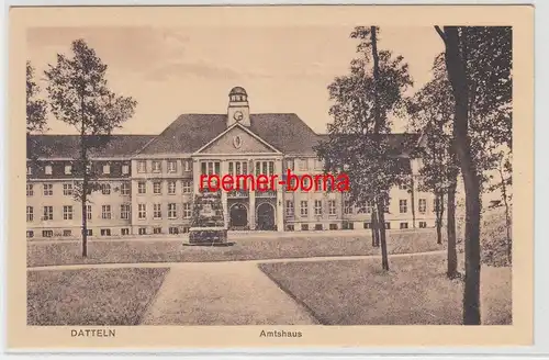 74693 Ak Datteln i.W. Amtshaus um 1930