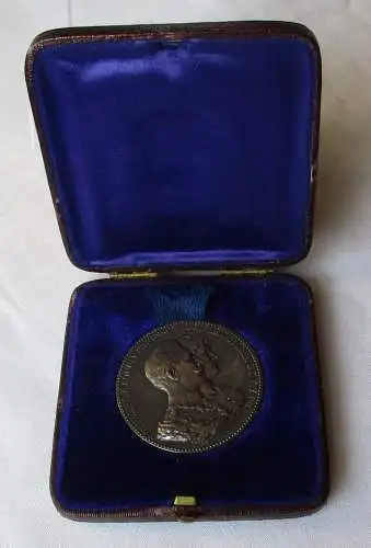Preussen Ehejubiläums-Medaille zur goldenen Hochzeit 1888 im Etui (117682)