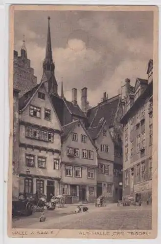 906576 Ak Halle an der Saale Alt-Halle "Der Trödel" um 1930