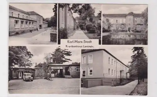 906219 Mehrbild Ak Karl-Marx-Stadt - Krankenhaus Leninstraße 1964