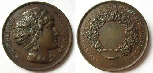Medaille Cercle agricole de l'arrondissement de vouziers Landwirtschaft (114276)