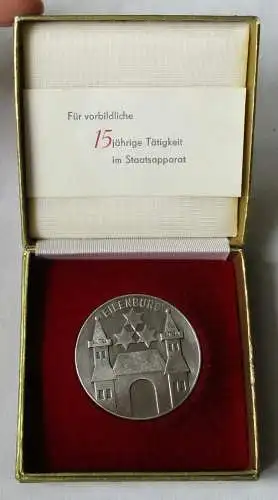 Medaille Vorbildliche 15 jährige Tätigkeit im Staatsapparat Eilenburg (142514)