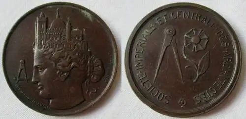 Medaille Société impériale et centrale des architectes Architektenges. (142149)