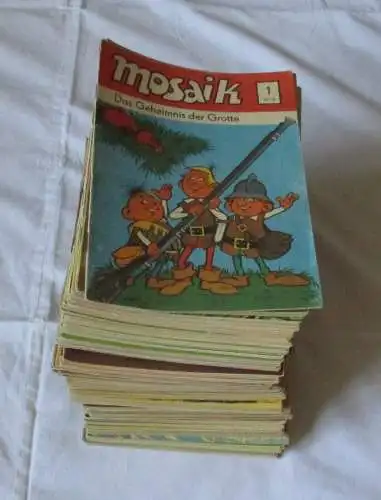 Mosaik Abrafaxe 1/1976 bis 04/1990 komplett 172 Hefte (158076)