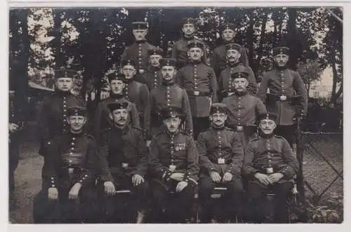 96074 Foto Ak Gruppenbild Reserve Infanterie Regiment 94, 1914
