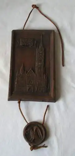 Keramik Plakette Mátyás Templom Matthiaskirche Budapest 19 x 12 cm (133261)