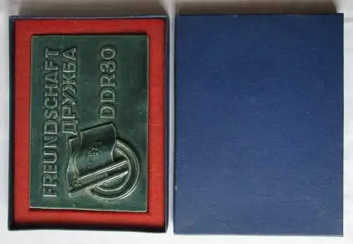 DDR Keramik Plakette Freundschaft Дружба DDR30 DSF (142856)