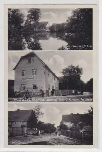 90799 Mehrbild Ak Gruß aus Döbeltitz bei Torgau Gasthof usw. 1940