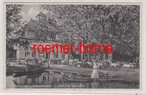 43918 Ak Spreewald-Heimatbilder: Pohlenz-Schänke 1931