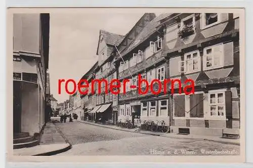 78636 Höxter an der Weser Westerbachstrasse um 1940
