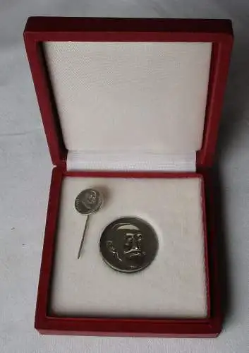 DDR Medaille Orden Rudolf Virchow Preis + Miniatur Bartel 37 c (125777)