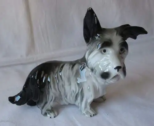 Porzellan Figur Goebel W.Germany Modell Nr. 6500 Scottish Terrier (124210)