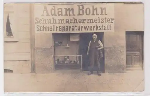 16639 Foto Ak Eisleben Adam Bohn Schuhmachermeister um 1910