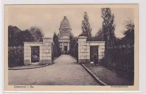 905305 Ak Chemnitz in Sachsen - Krematorium um 1920