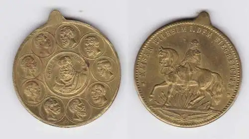 PROBE Rohling Medaille Kaiser Wilhelm I. dem Siegreichen (133410)