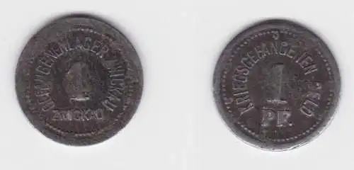 1 Pfennig Eisen Münze Notgeld Gefangenenlager Zwickau ohne Jahr (140457)