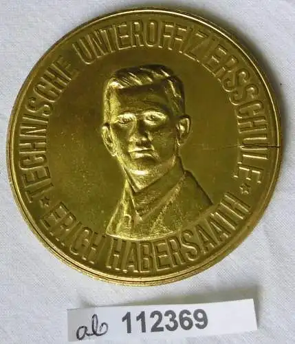 seltene DDR Medaille Technische Unteroffiziersschule Erich Habersath (112369)