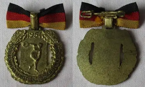 DDR Sport Abzeichen Meisternadel Meisterschaft der DDR 1954 (131662)