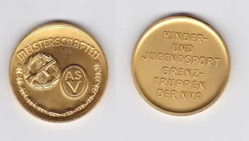 DDR Medaille Kinder- und Jugendsport Grenztruppen der NVA Stufe Gold (125442)