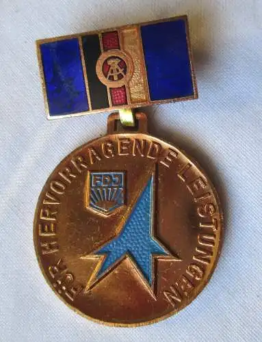 DDR Abzeichen - Orden - FDJ - Für hervorragende Leistungen - Bronze (126522)