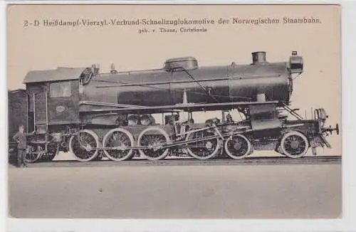 83666 AK Heißdampf-Verbund-Schnellzuglokomotive der norwegischen Staatsbahn