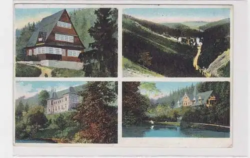 37893 Mehrbild Ak Finkenmühle bei Schwarzburg Thür. Wald 1913