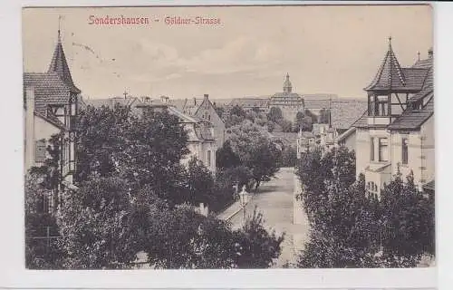 904497 Ak Sondershausen - Göldner-Straße um 1910