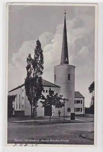 907012 AK Berlin-Hermsdorf - Maria Gnaden Kirche 1935