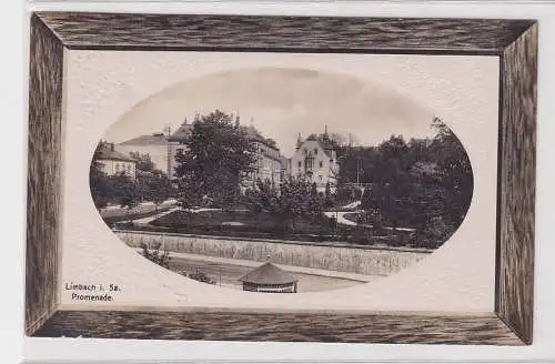 13443 Passepartout AK Limbach - Promenade 1911