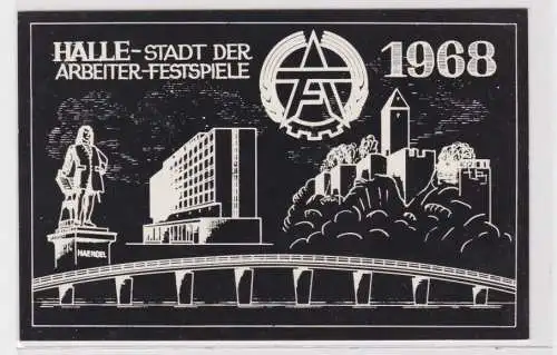 907295 AK Halle - Stadt der Arbeiter-Festspiele 1968
