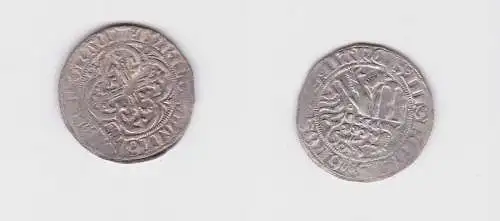 Groschen Silber Münze Sachsen Markgrafschaft Meißen Prägung Leipzig (159769)