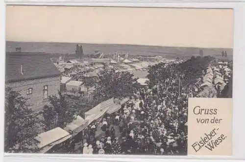 907496 Ak Gruß von der Eisleber Wiese um 1910