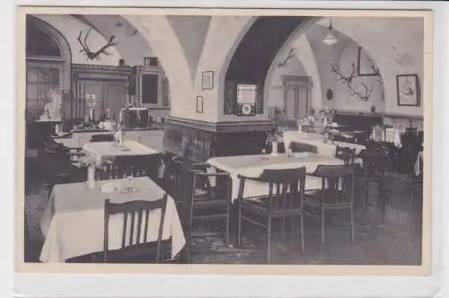 907503 Ak Eisleben Café und Restaurant "Zur Tulpe" 1936