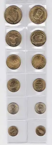Kursmünzsatz KMS Paraguay mit 6 Münzen in Stempelglanz (132725)
