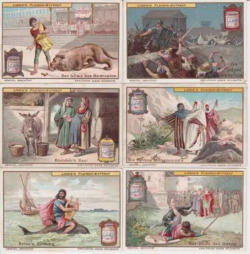 Liebigbilder Serie Nr. 612 berühmte Tiere I 1904 (4/128575)