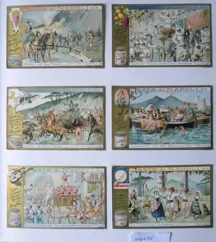 106475 Liebigbilder Serie Nr. 461 Feste di Napoli 1900