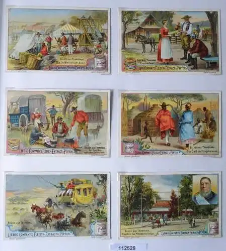 112529 Liebigbilder Serie Nr. 420 Bilder aus Transvaal 1899