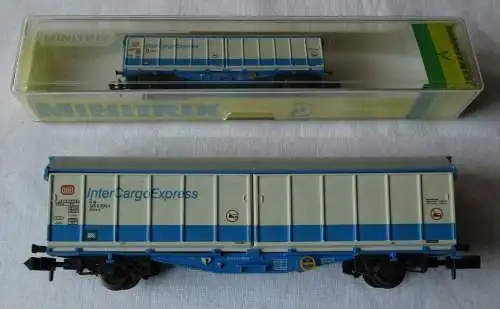 Minitrix 13230 Schiebewandwagen InterCargoExpress DB Spur N OVP (152208)