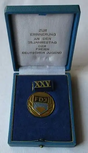 Medaille Zur Erinnerung 25. Jahrestag der FDJ Freie Deutsche Jugend (124579)