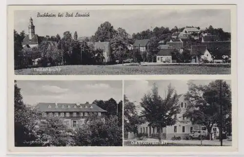 99673 AK Buchheim b. Bad Lausick - Jugendhof, Restauration zur Einkehr E.Kipping