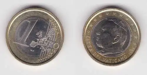 1 Euro Bi-Metall Münze Vatikan 2002 Pabst Johannes Paul II. (136364)
