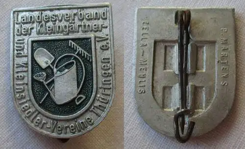 rares DDR Abzeichen Landesverband der Kleingärtner Thüringen um 1950 (127143)