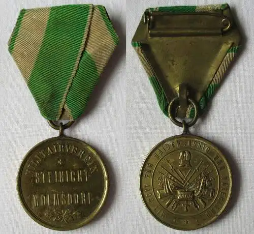seltene Medaille Militär Verein Steinicht-Wolmsdorf (122217)