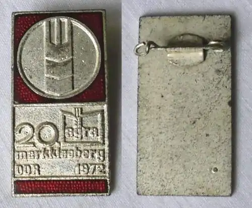 seltenes DDR-Abzeichen 20 Jahre Agra Markkleeberg 1972 (114822)