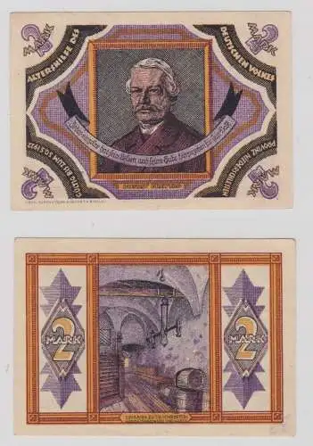2 Mark Banknote Notgeld Breslau Altershilfe des deutschen Volkes (1922) (138525)