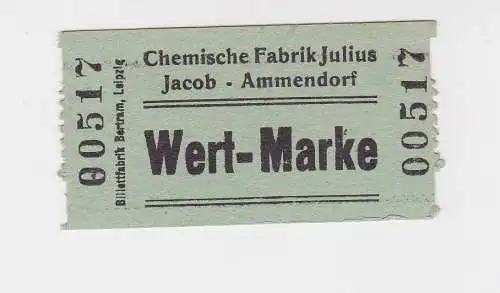 Wertmarke Chemische Fabrik Julius Jacob Ammendorf o.D. (1948) (126088)