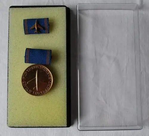 DDR Medaille für treue Dienste in der Zivilen Luftfahrt in Bronze 191c (136349)