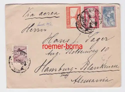 82771 seltener Luftpost Brief Argentinien 1921