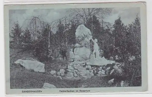 62194 AK Sangerhausen - Heideröschen im Rosarium 1927