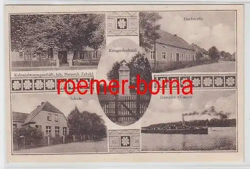 77154 Mehrbild Ak Gruß aus Költsch Kiełcz Kolonialwarengeschäft usw. 1929